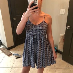 Geometric Print Dress